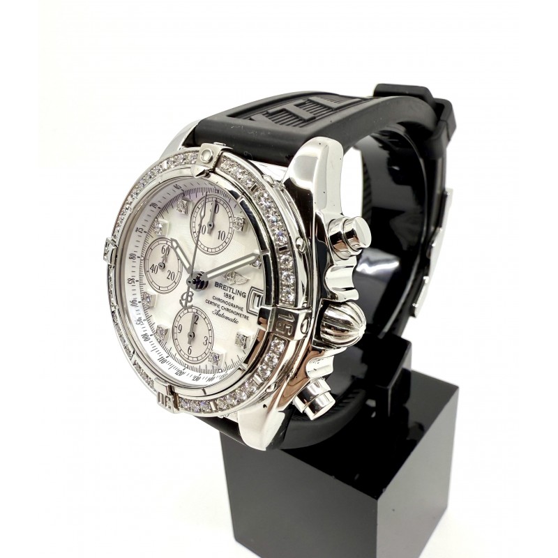 Breitling Cockpit lunette diamants