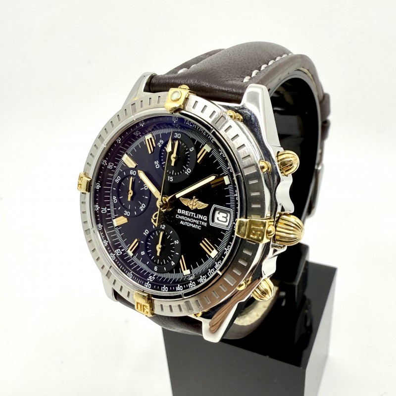 Breitling Chronomat or et acier