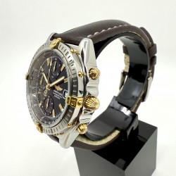 Breitling Chronomat or et acier