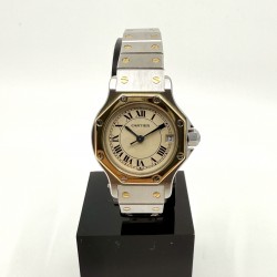 Cartier Santos Or et Acier