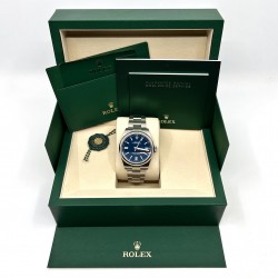 Rolex Oyster Perpetual Cadran Bleu